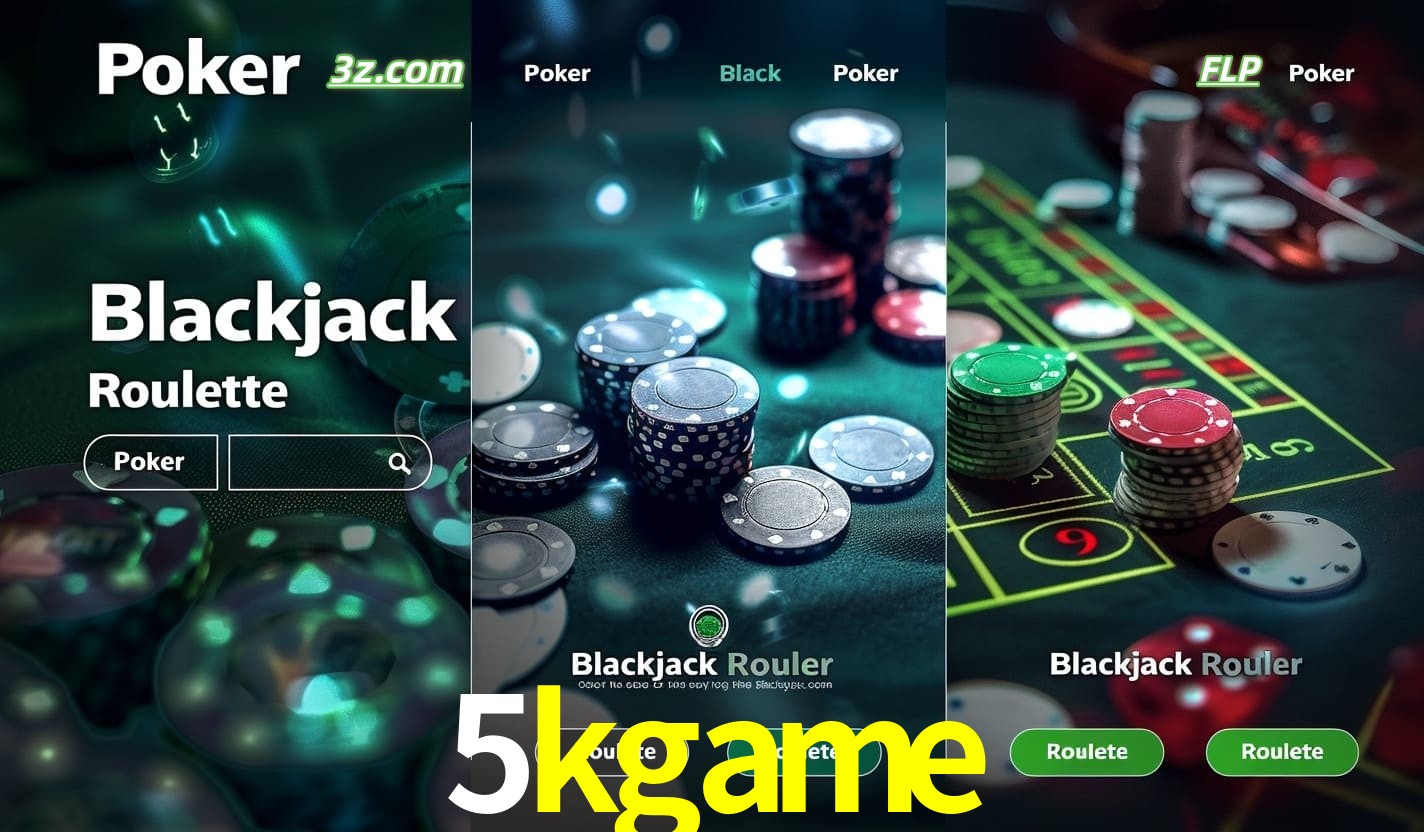 Cassino online 5kgame com Poker, Blackjack e Roleta ao vivo para jogadores do Brasil
