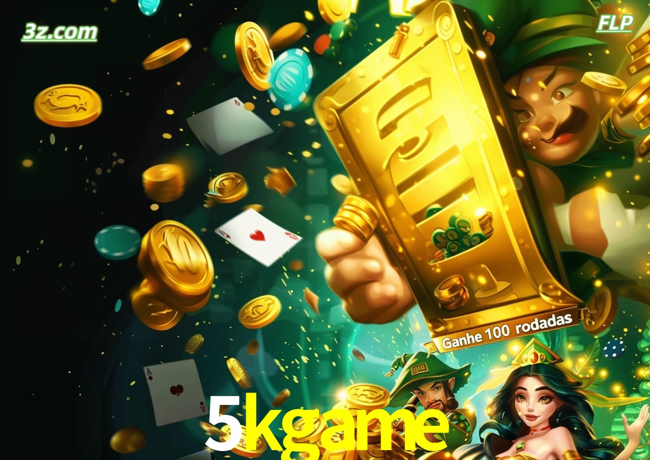 Cassino online 5kgame Brasil com caça-níqueis e bônus de 100 rodadas grátis