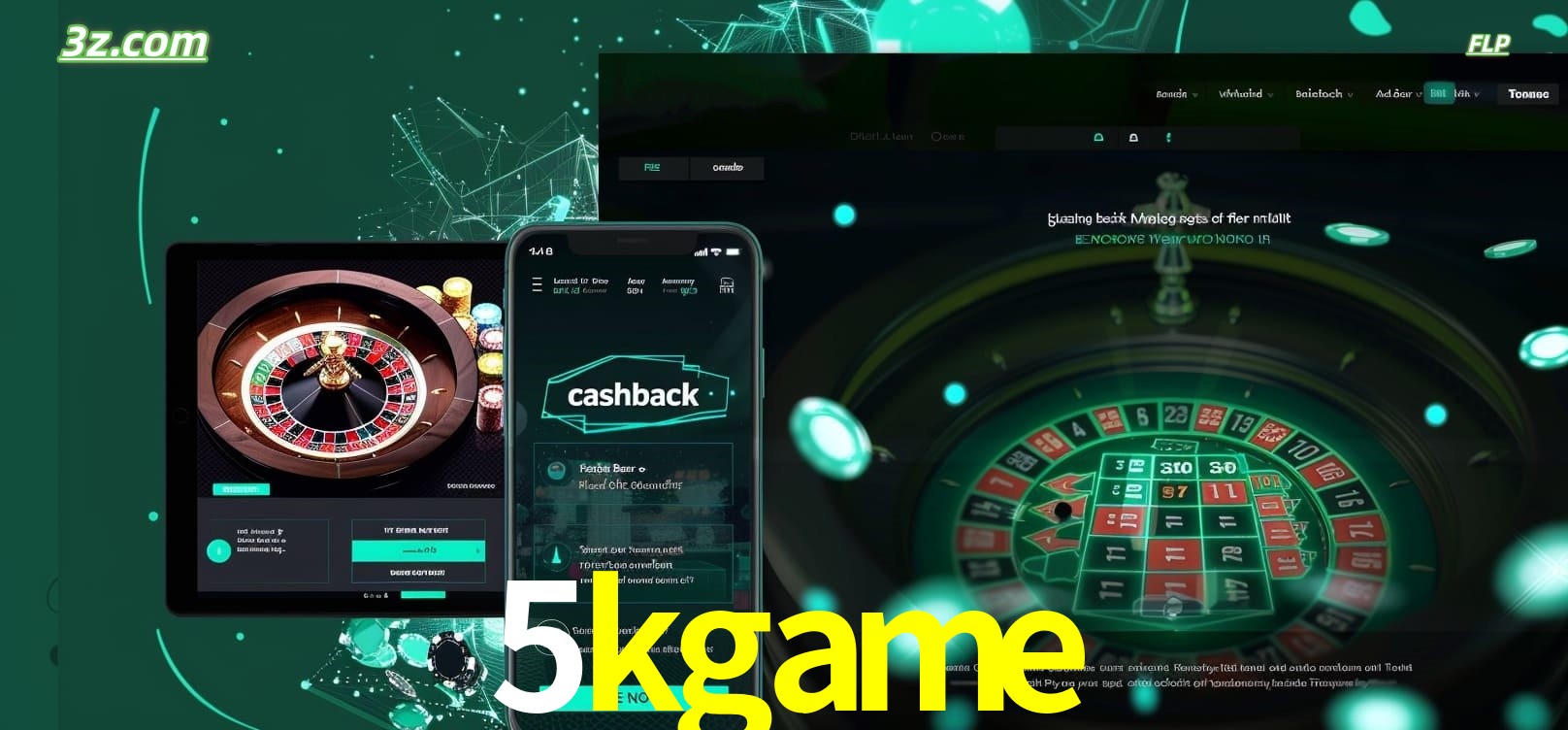 Jogue roleta em dispositivos móveis e desktop com 5kgame